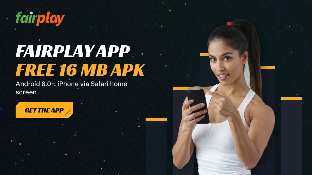Android phone opening the FairPlay app sign-in screen right after a sideload