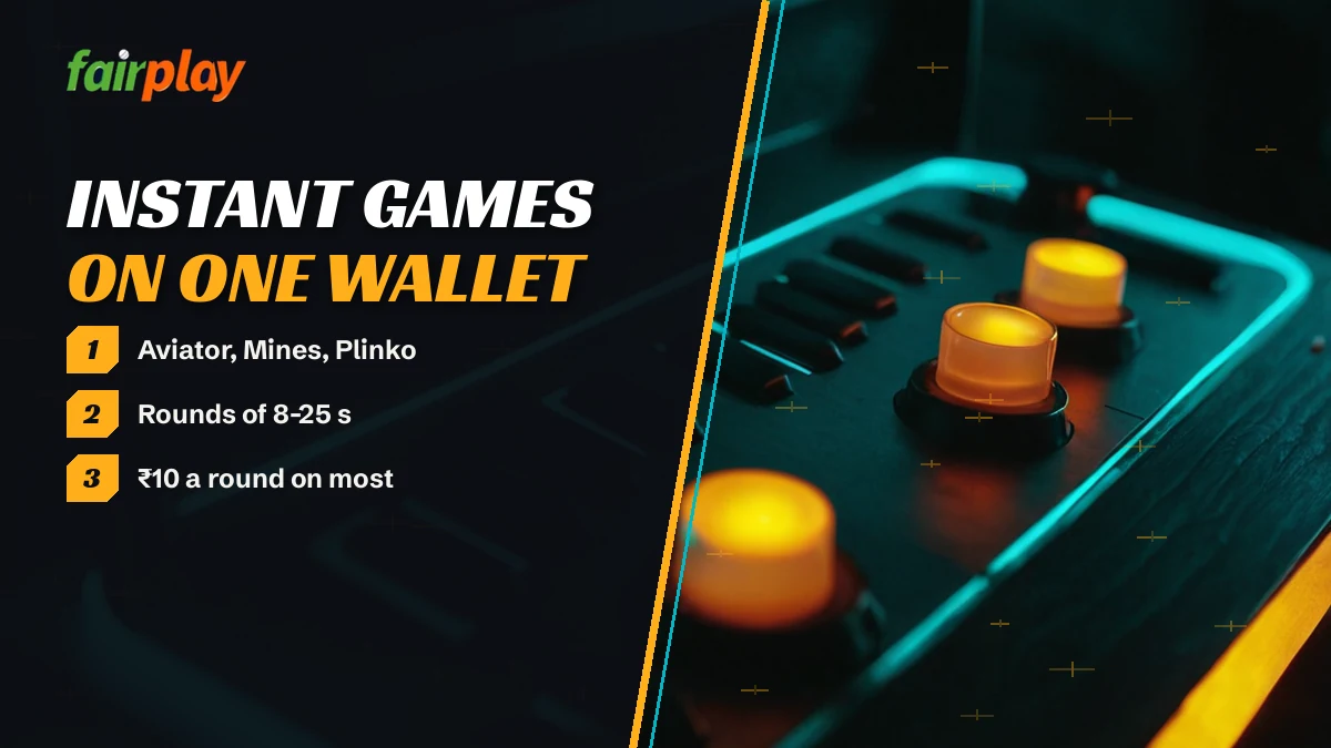 Player switching from a cricket market to a Mines grid on the same account balance